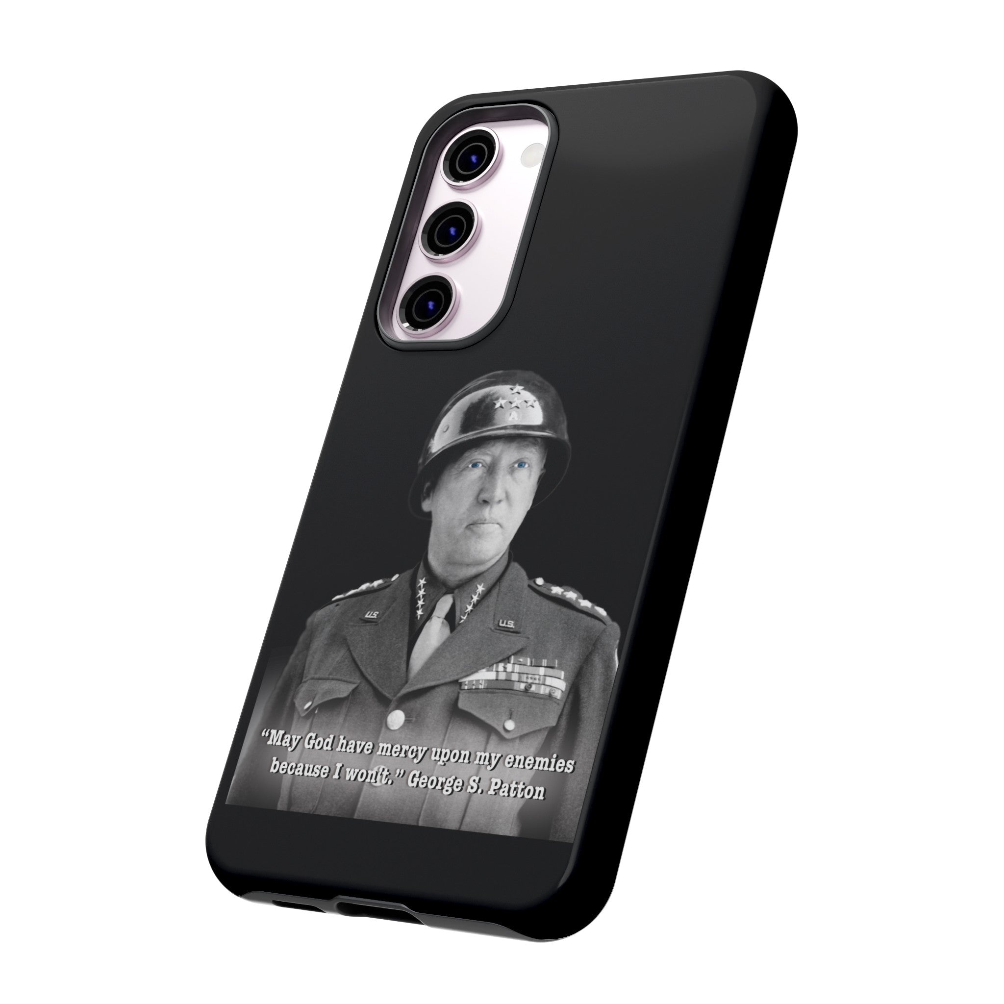 George S. Patton Jr. Tough Cases Black & White