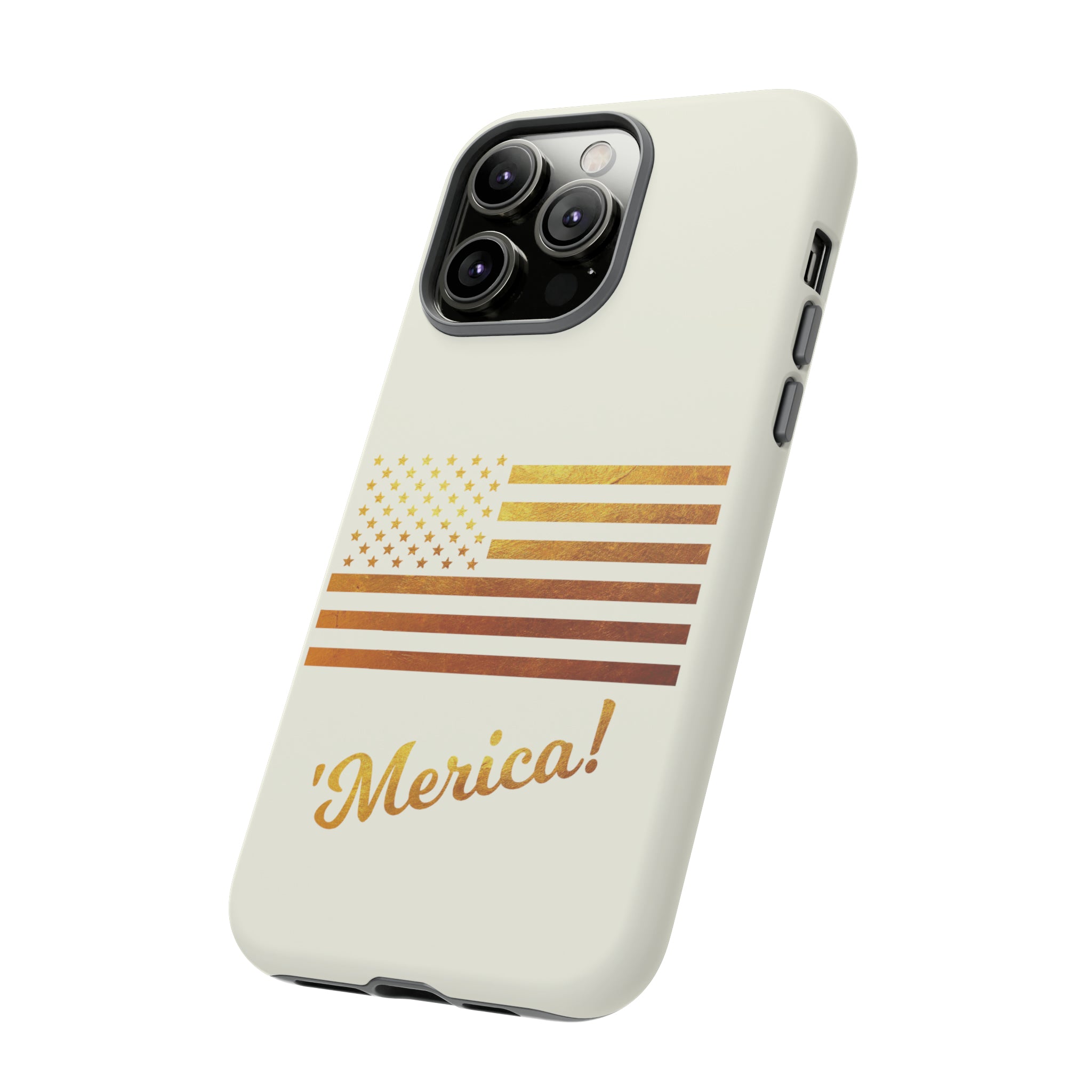 The Ultimate 'Merica and American Flag in Gold Leaf Limited Edition Tough Cases