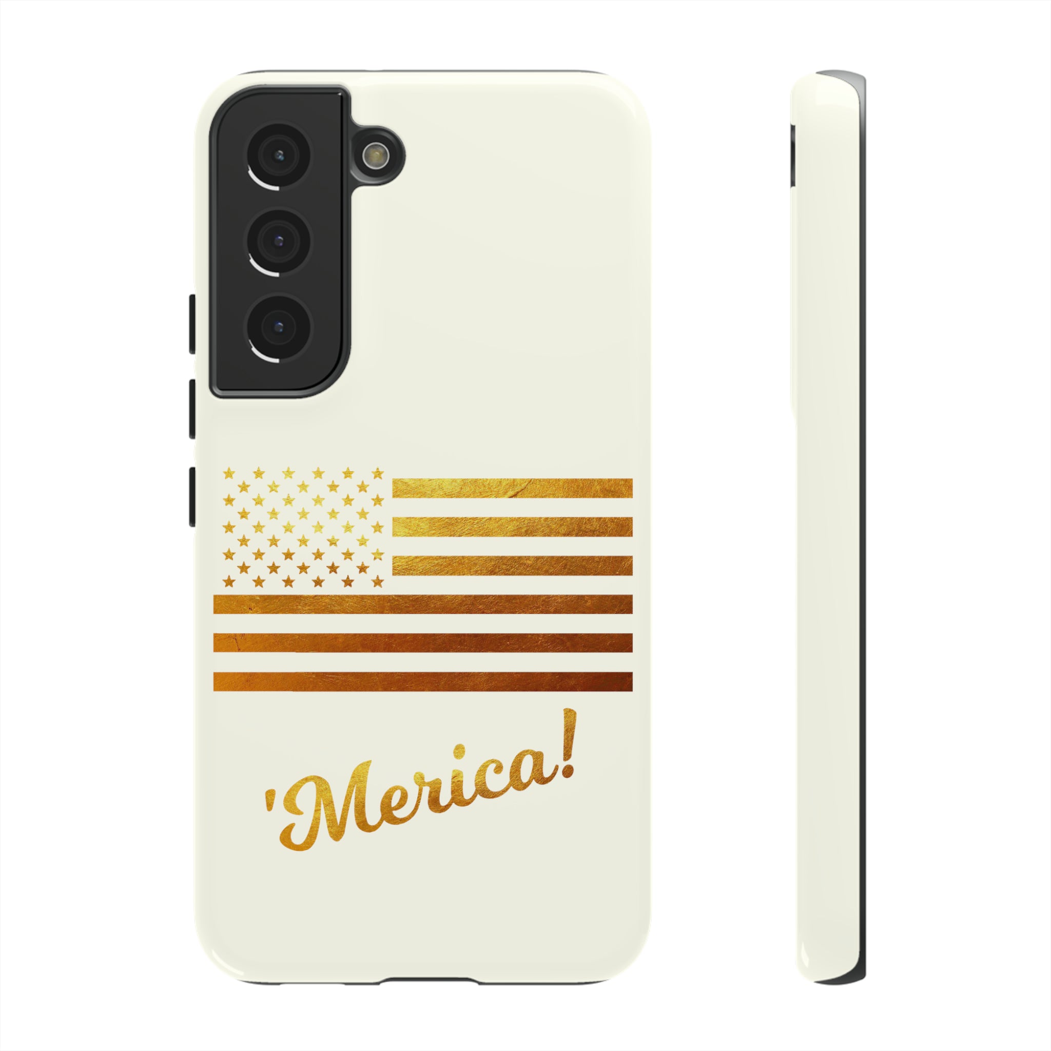 The Ultimate 'Merica and American Flag in Gold Leaf Limited Edition Tough Cases