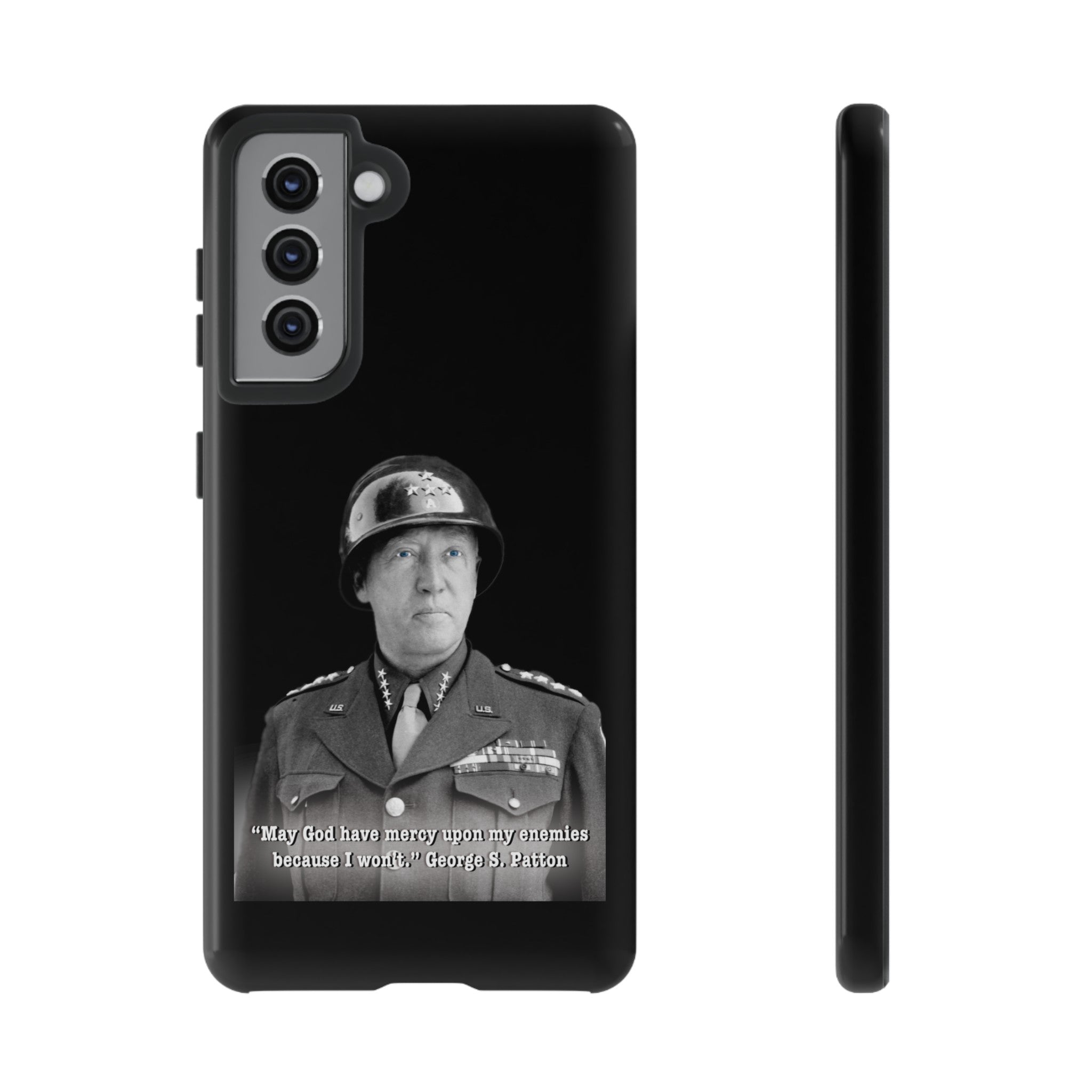 George S. Patton Jr. Tough Cases Black & White