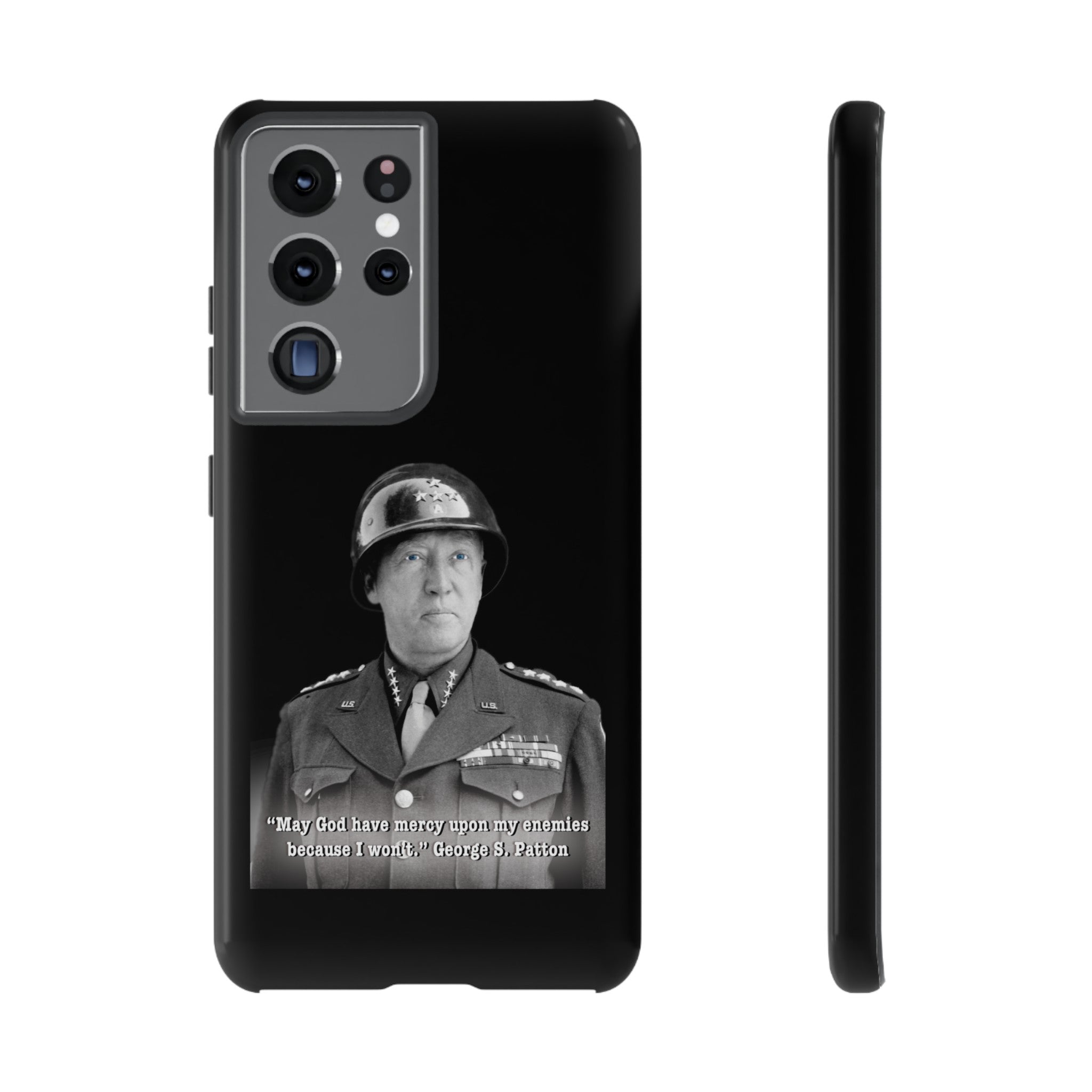 George S. Patton Jr. Tough Cases Black & White