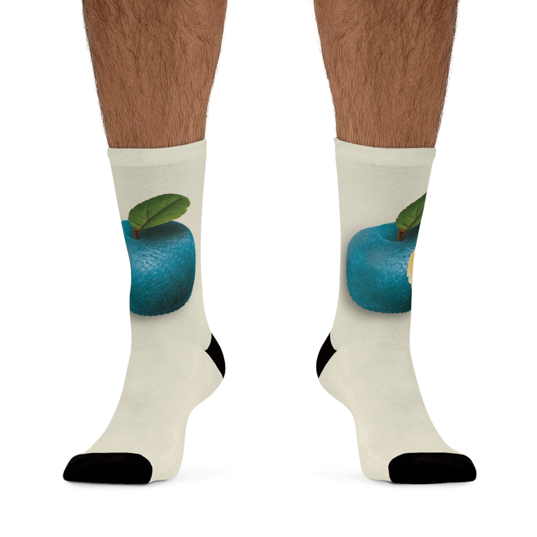 The Adam and Eve Apple: Original Sin Series Recycled Poly Socks