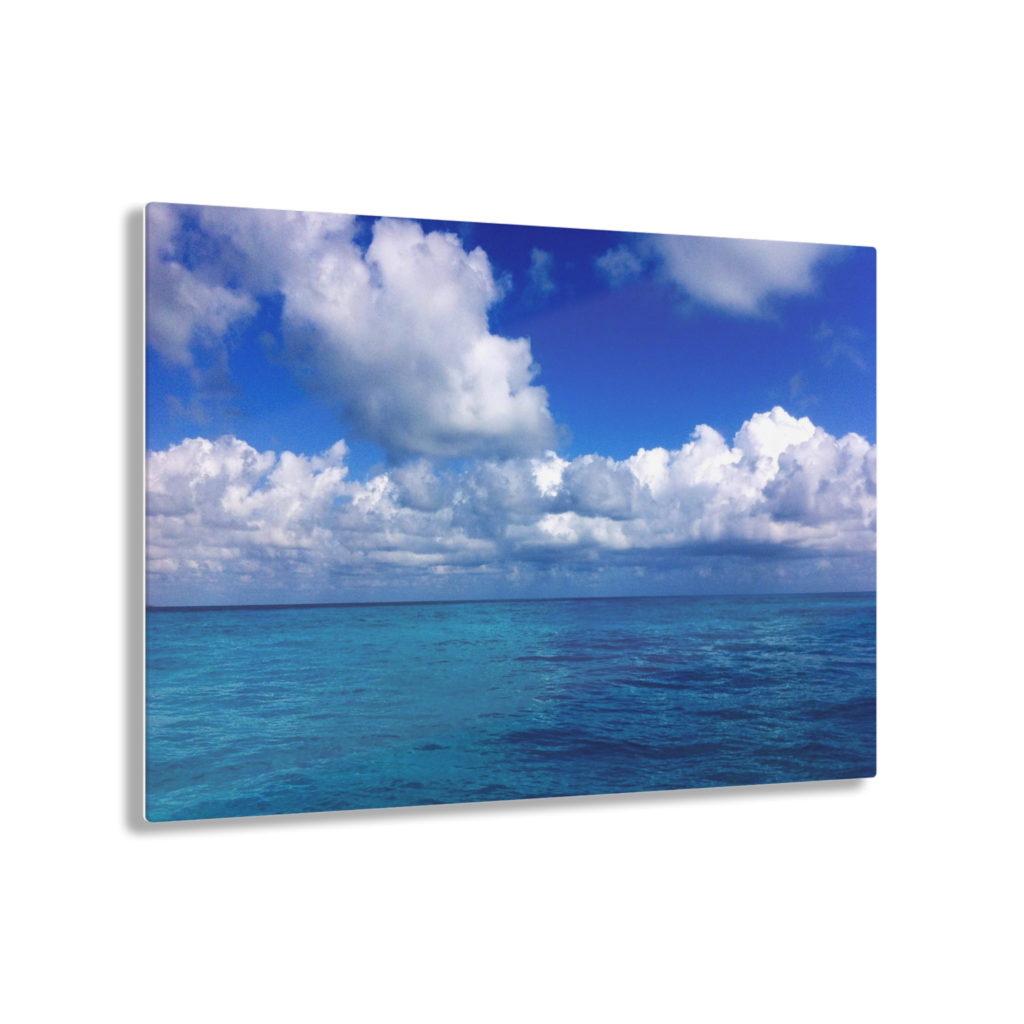 On Caribbean Water in Cancún, Mexico - Acrylic Print