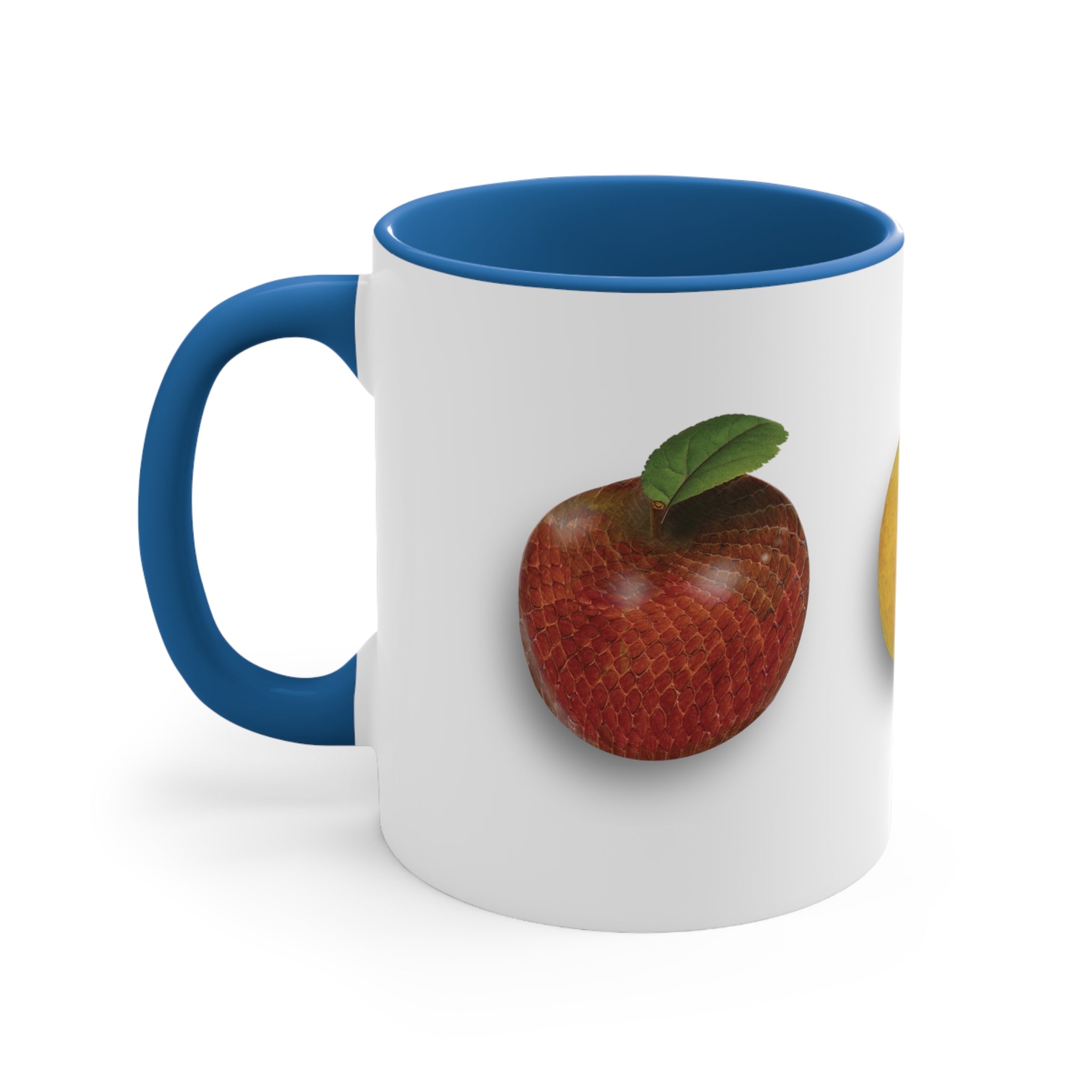 The Adam and Eve Apple: Original Sin Series Accent Coffee Mug, 11oz