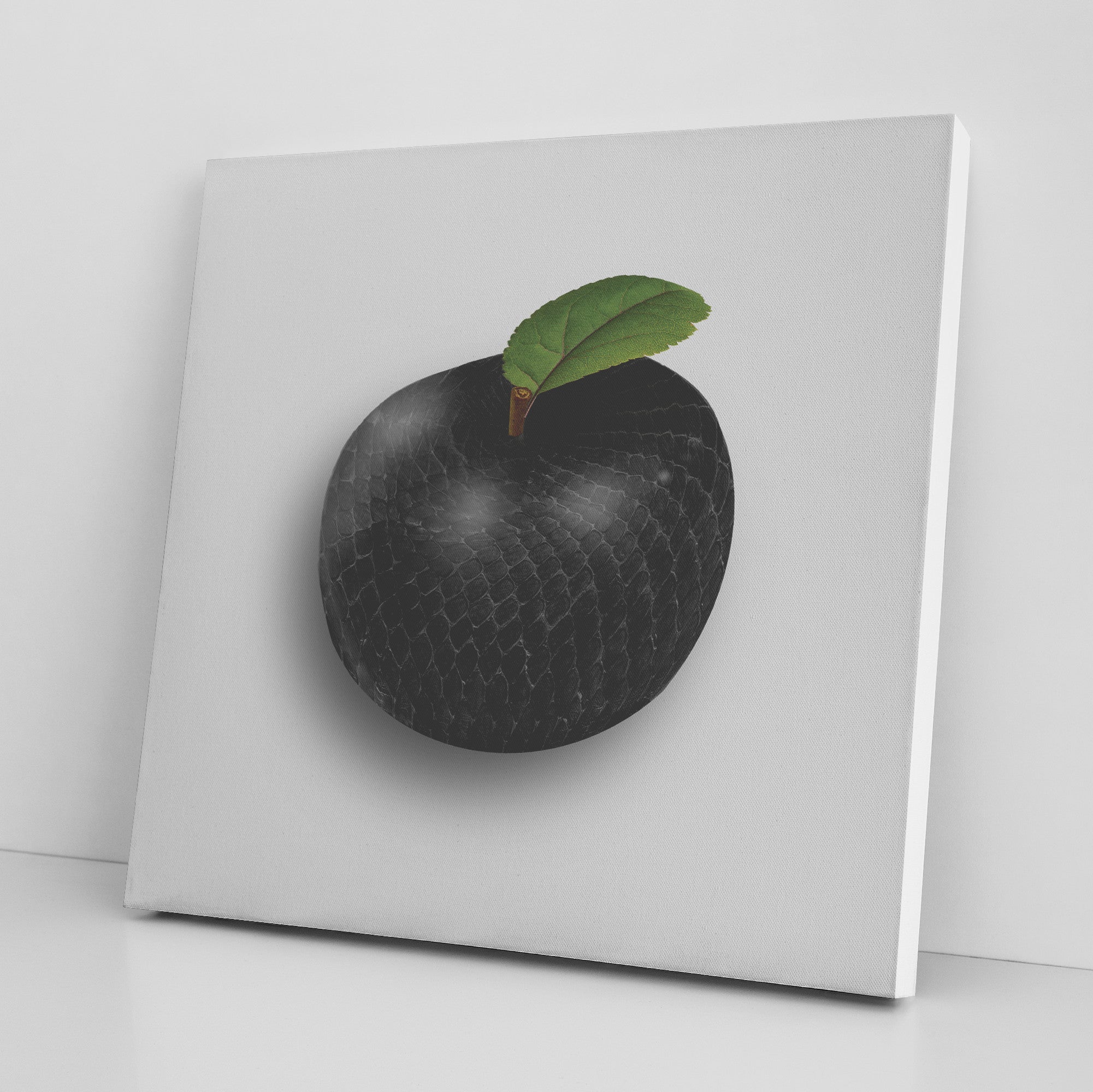 The Adam and Eve Apple: Original Sin Series Canvas Print