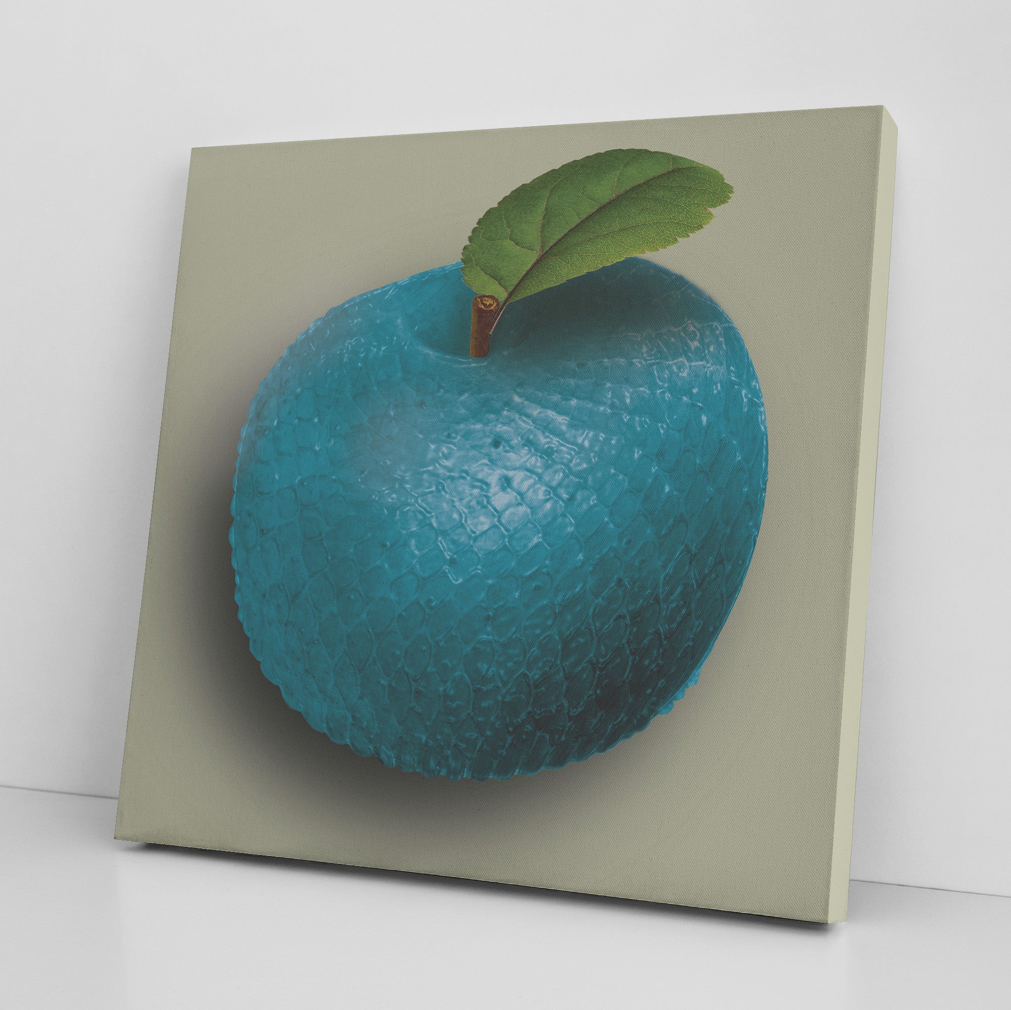 The Adam and Eve Apple: Original Sin Series Canvas Print