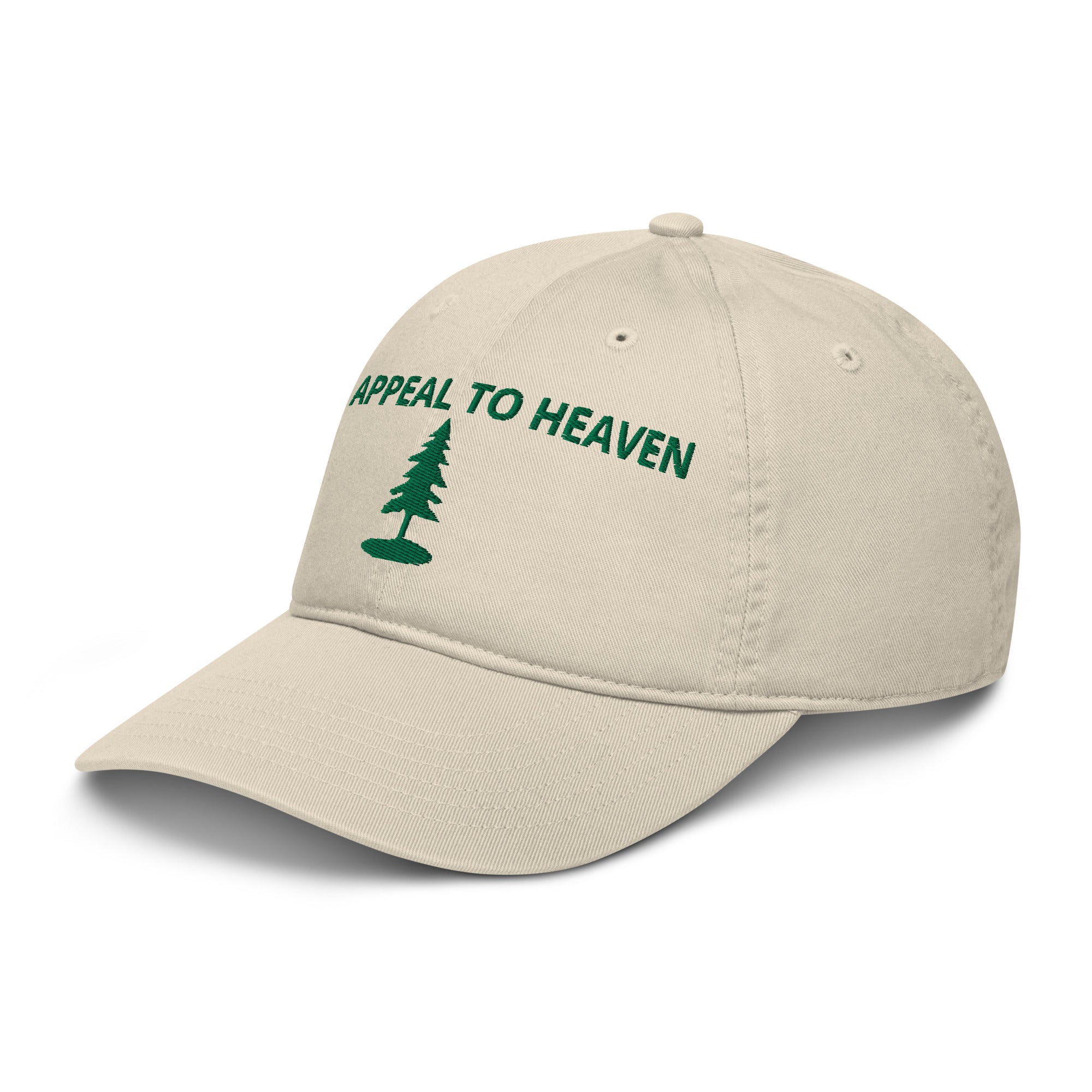 An Appeal To Heaven Organic Embroidered Dad Hat