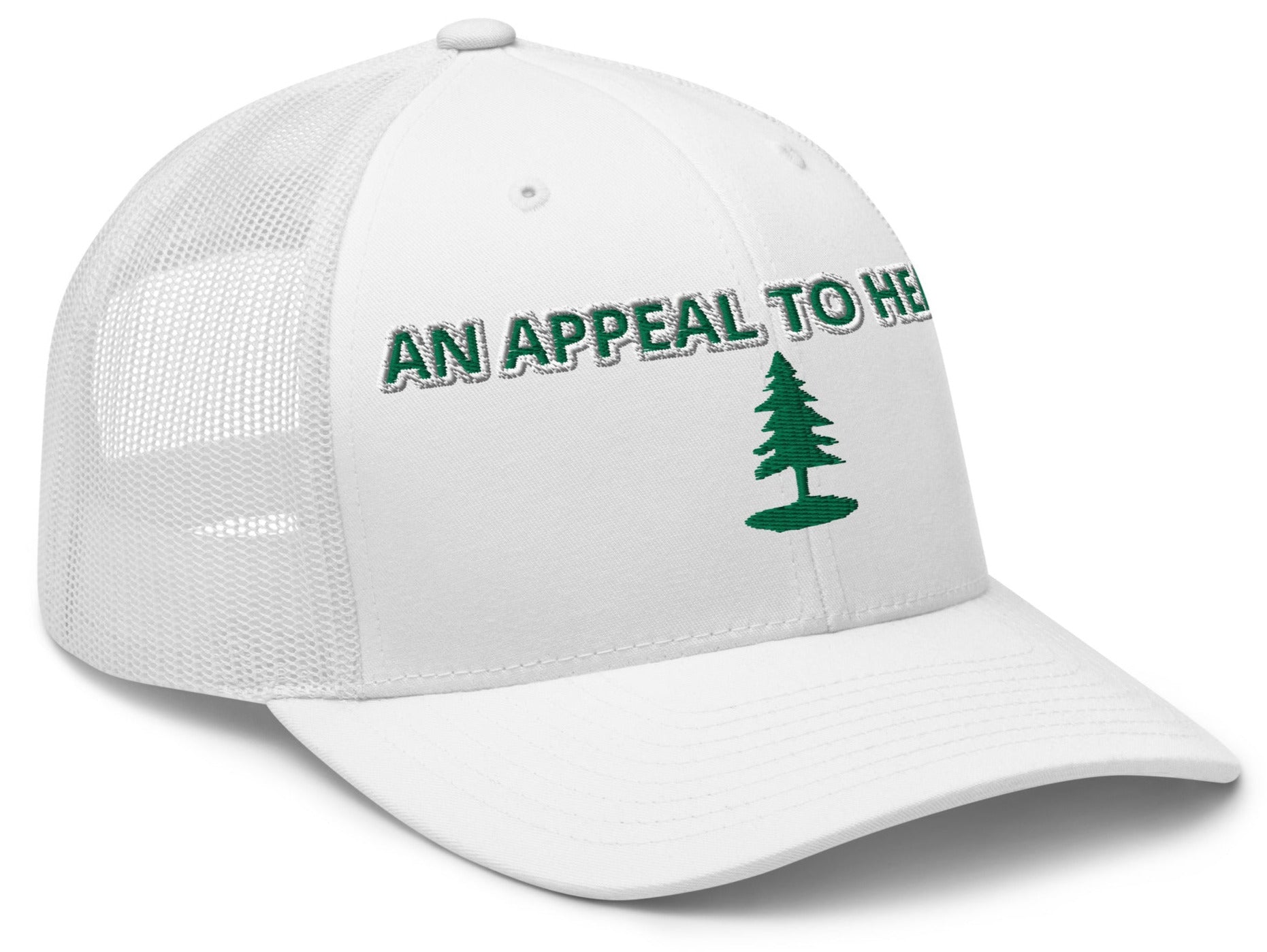 An Appeal To Heaven Organic Embroidered Trucker Cap